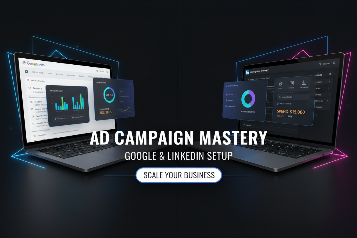 Google And LinkedIn Ads Campaign Setup
