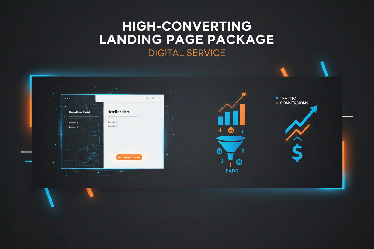 High-Converting Landing Page Package